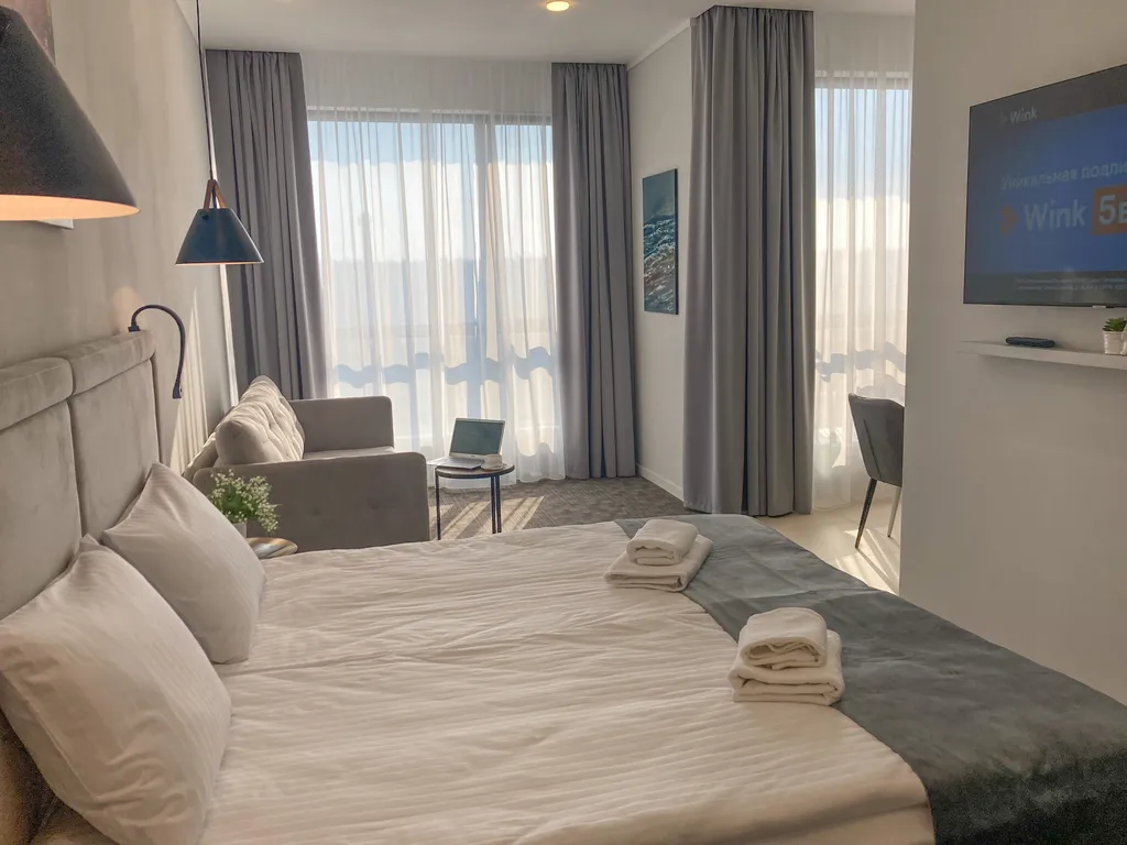 Квартира Квартира Сан Сити 1 в здании с Baltik spa на 9 этаже — Светлогорск