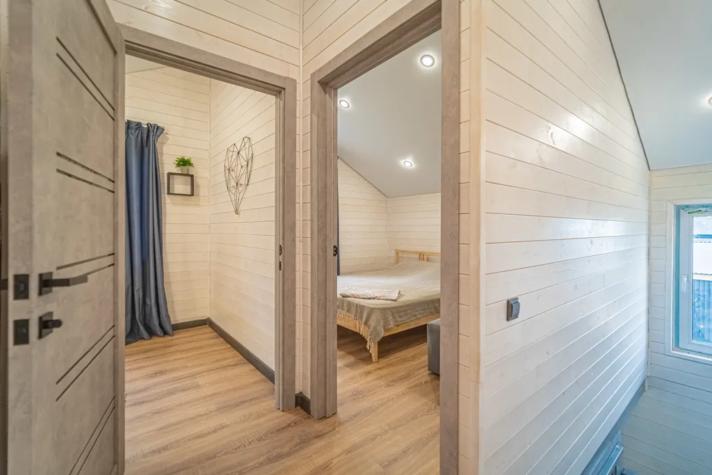 Уютный барн хаус с бассейном, баней и купелью ( барн 1)