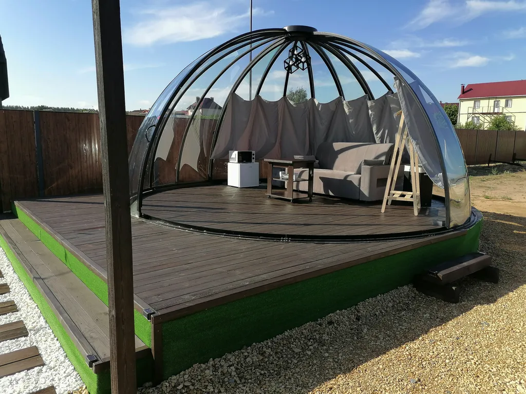 Глэмпинг Как на ладони