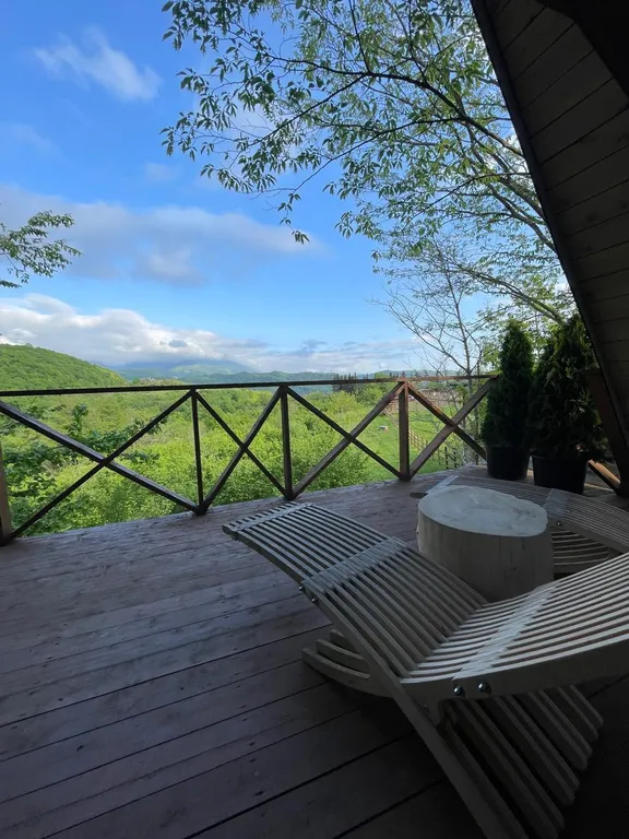 Большой домик в глэмпинге эко-ферма Гуляй поле