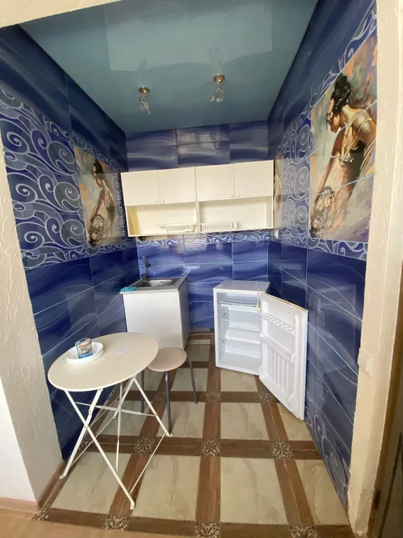 Двухместный улучшенный номер с кухней в Гостевом доме Ангел