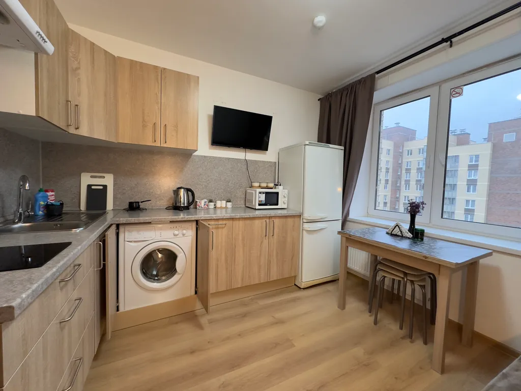 Квартира Квартира Гостемания в 5-ти минутах ходьбы от Онкоцентра имени Петрова — Песочный