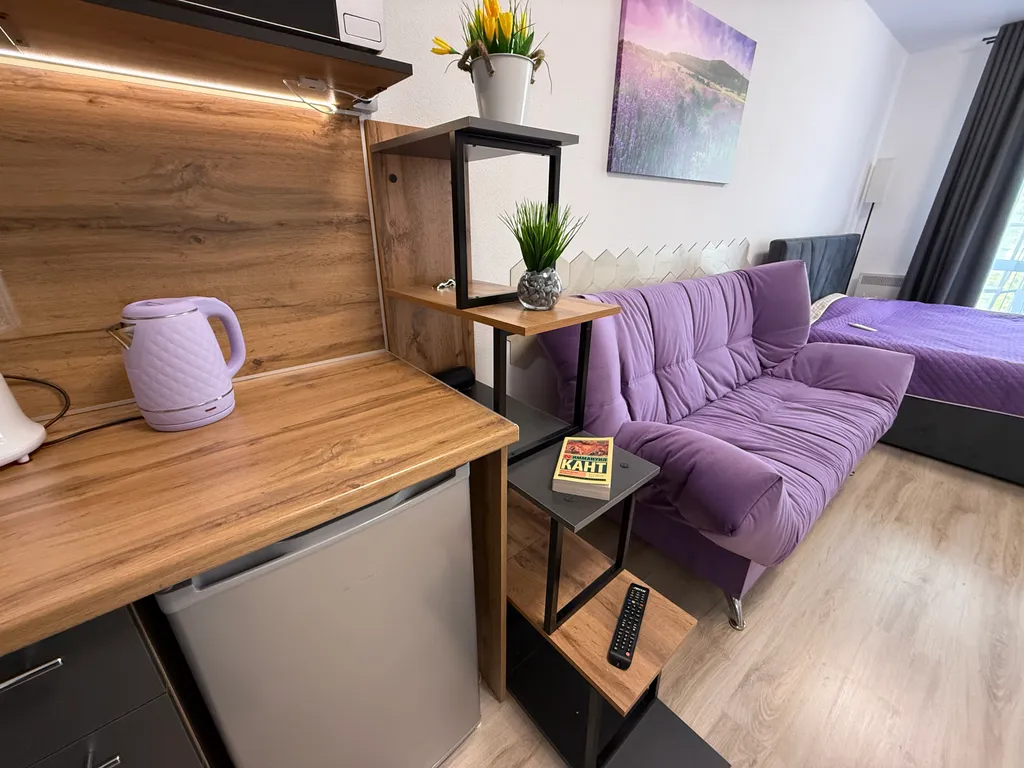 Дизайнерская студия «Лавандовая Гармония» с бассейном и террасой