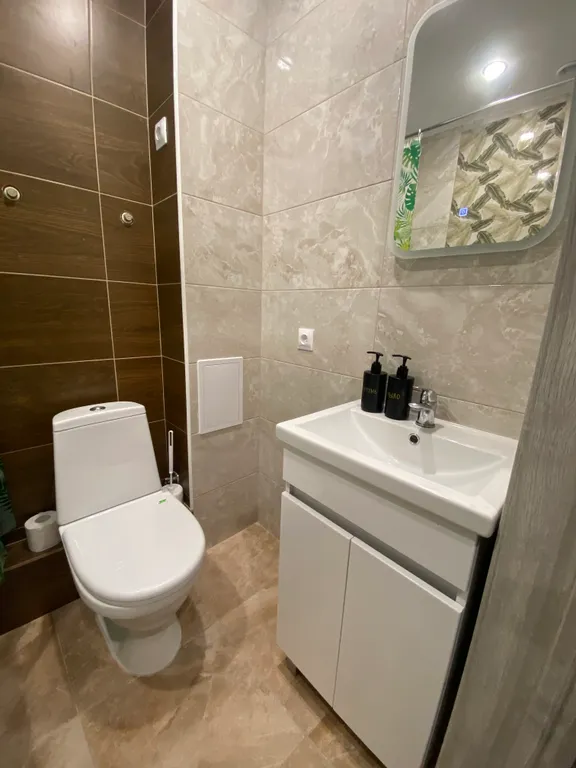 Стильная студия с спортзалом