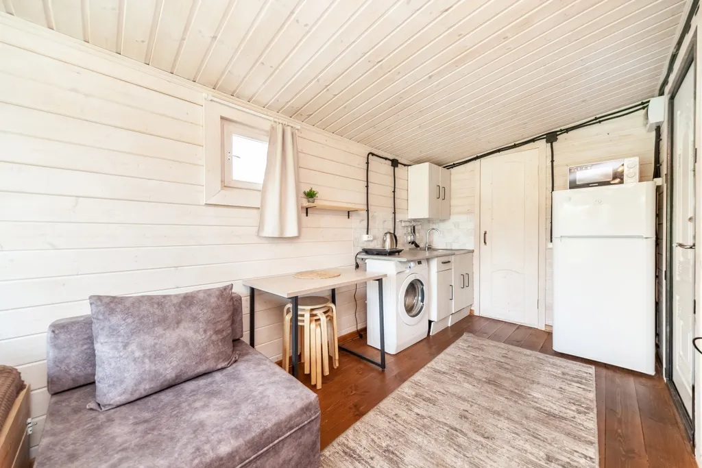 Домик на двоих с панорамным окном №2