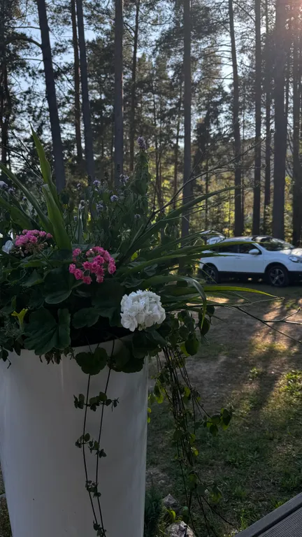 Стильный дом на берегу Ладожского озера с панорамным видом