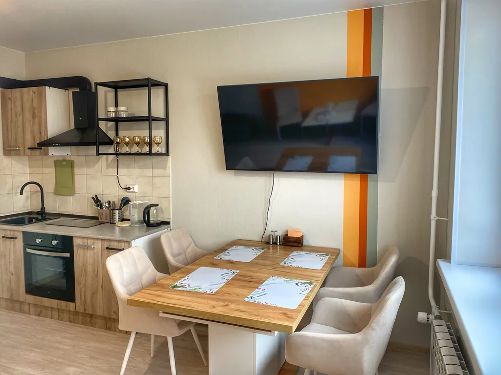 Современная 1к квартира недалеко от Нордмолла