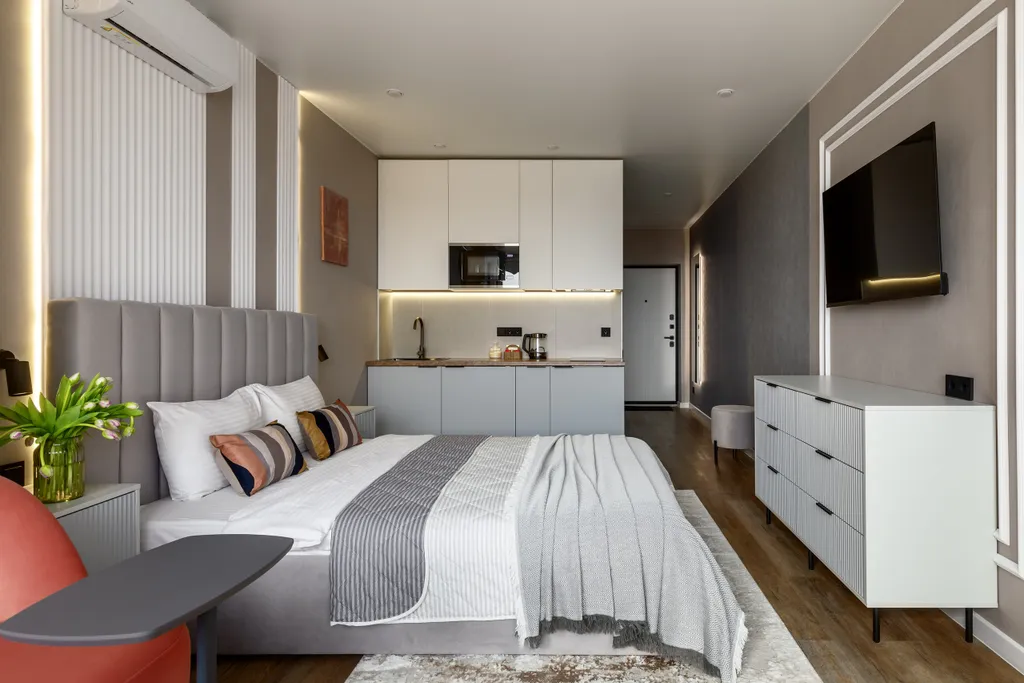 Студия с шикарным видом