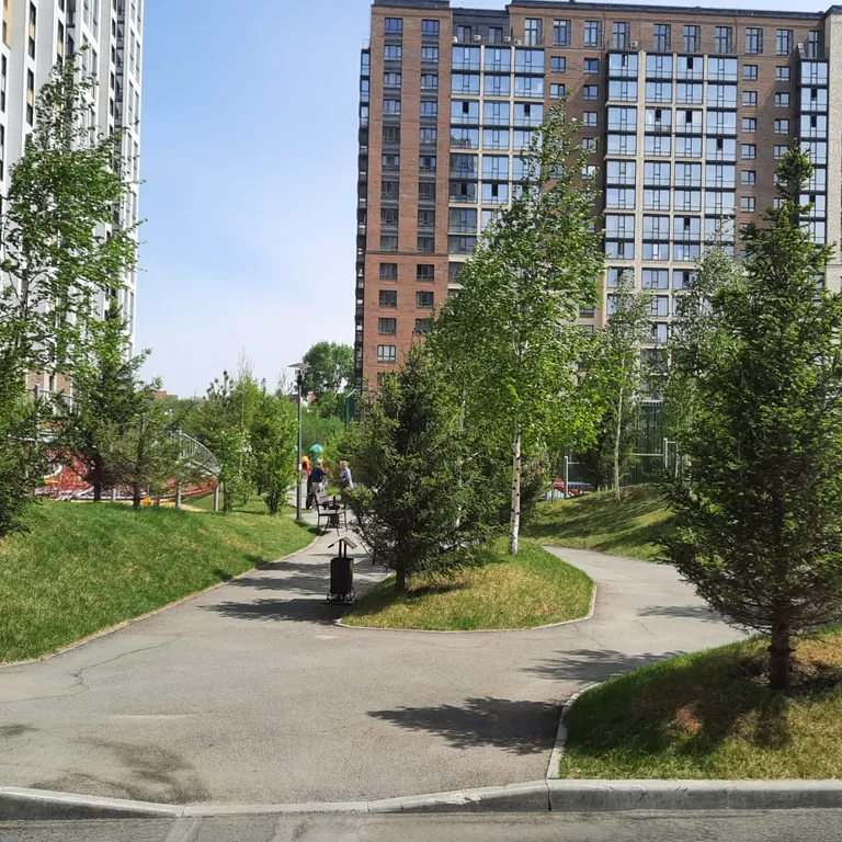 Квартира Квартира Студия рядом с метро Золотая Нива — Новосибирск
