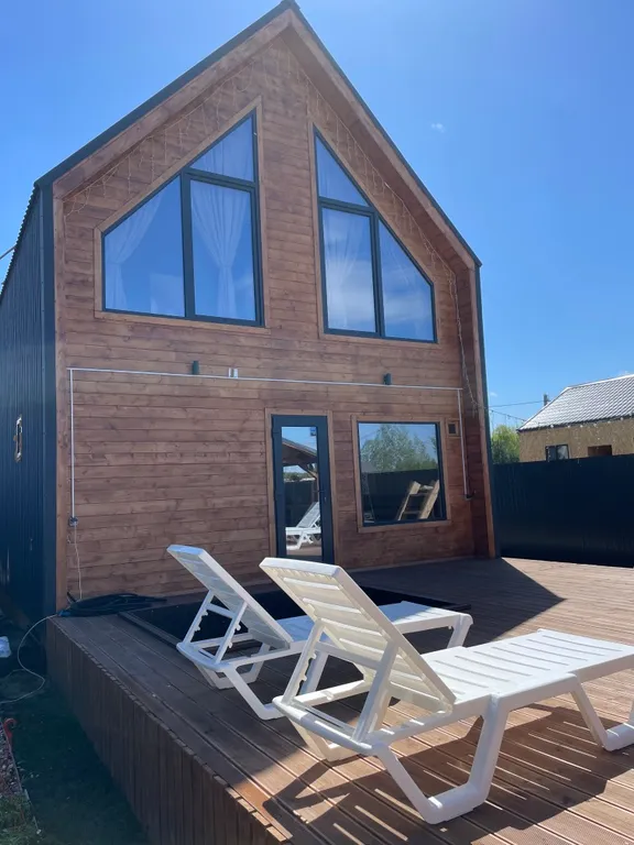 Барнхаус с баней и банным чаном