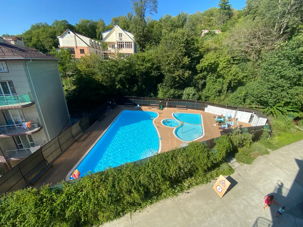 Квартира 2-комнатная квартира с видом на море и горы — Нижняя Хобза