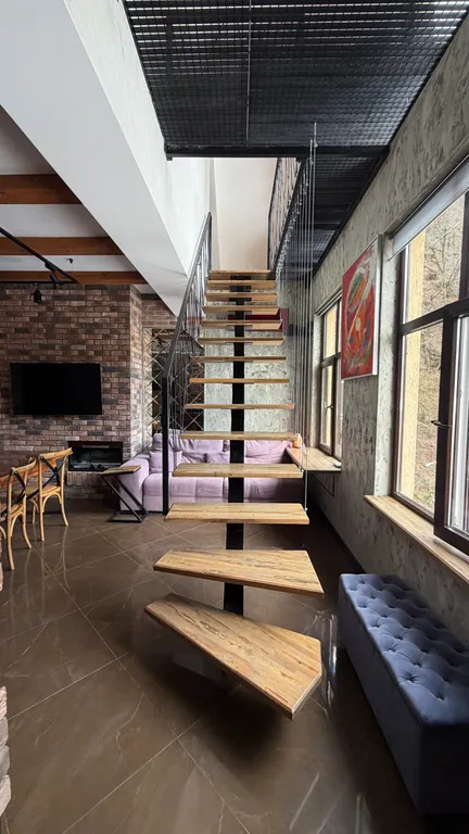 Уютная двухуровневая квартира в самом центре горнолыжного курорта