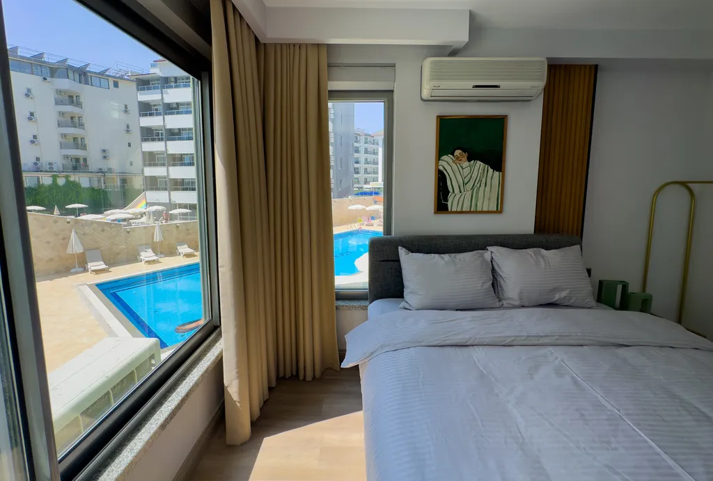 Квартира Begonia апартамент в 20 метрах от моря — аренда посуточно в Аланья