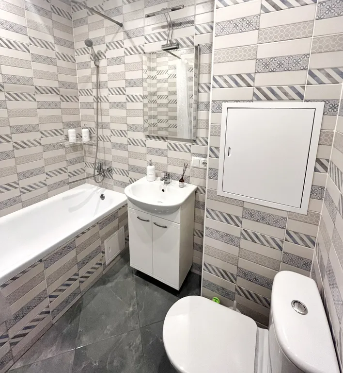 Уютная студия с красивым видом из окон