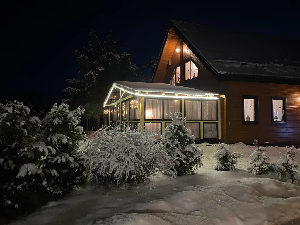 Дом-баня с видом на Волгу