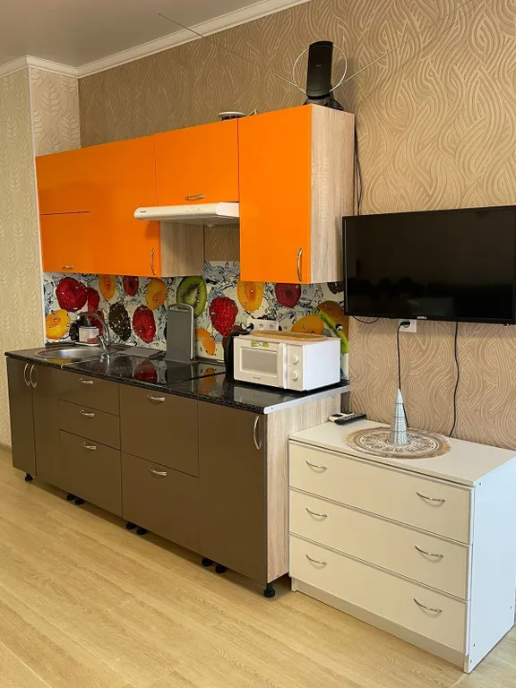 Квартира Квартира Комфортная студия с отдельной спальней и видом на море — Анапа