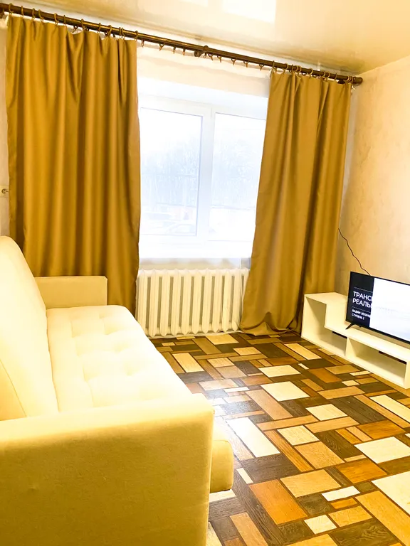 Уютная 1-комнатная квартира с широкой кроватью