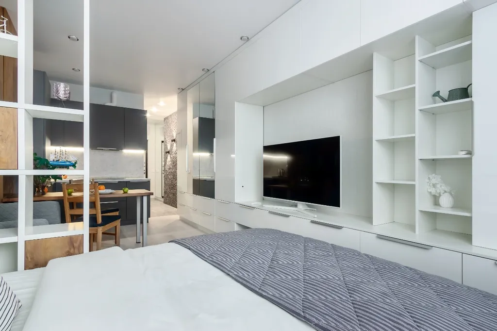 Smart-studio на 23 этаже с видом на Дон