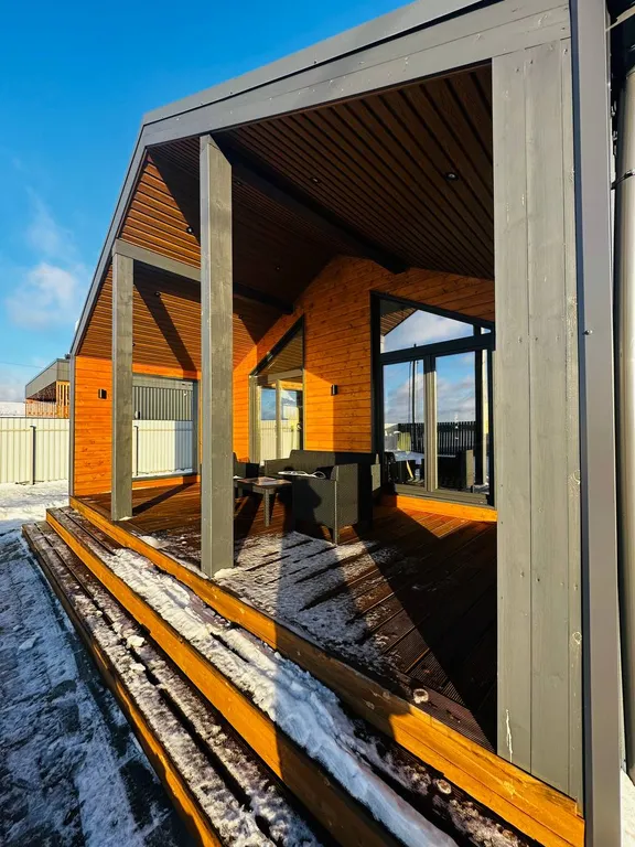 Коттедж Красивый дом с 2 спальнями — Ропша