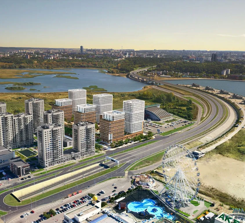 Квартира Квартира комфорт-класса возле аквапарка Ривьера — Казань