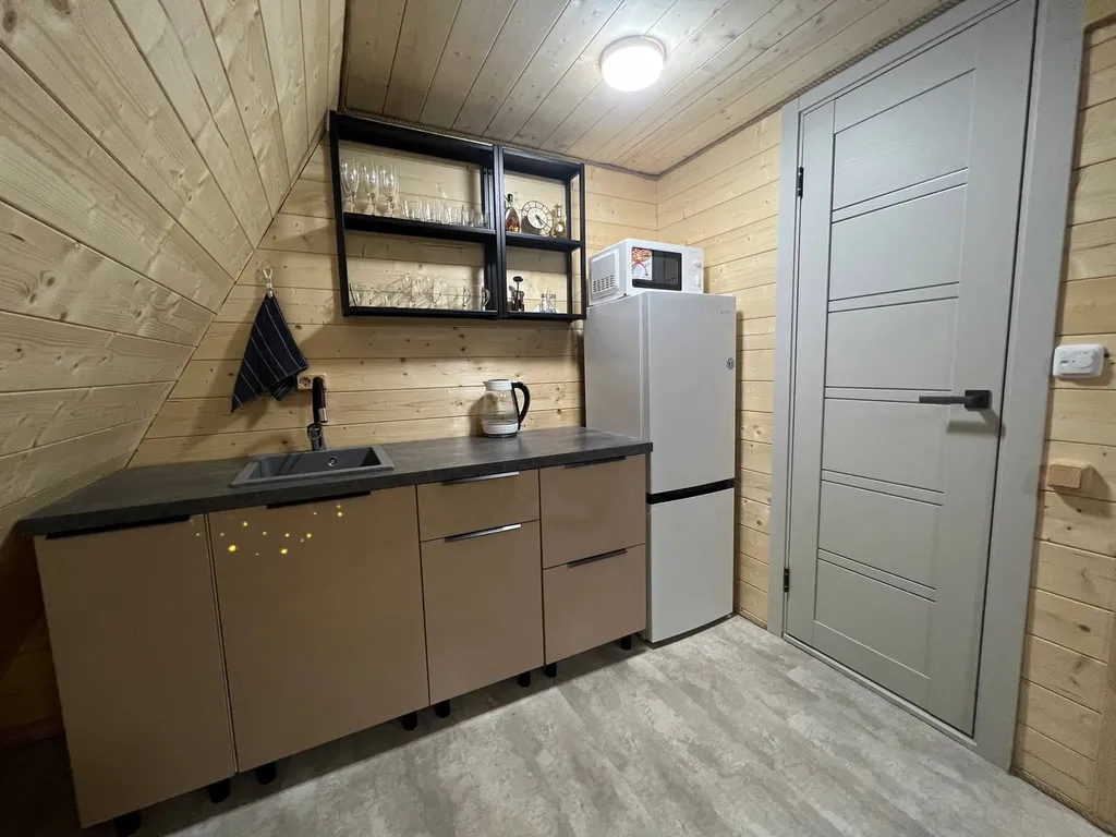 Уютный дом в стиле A-Frame