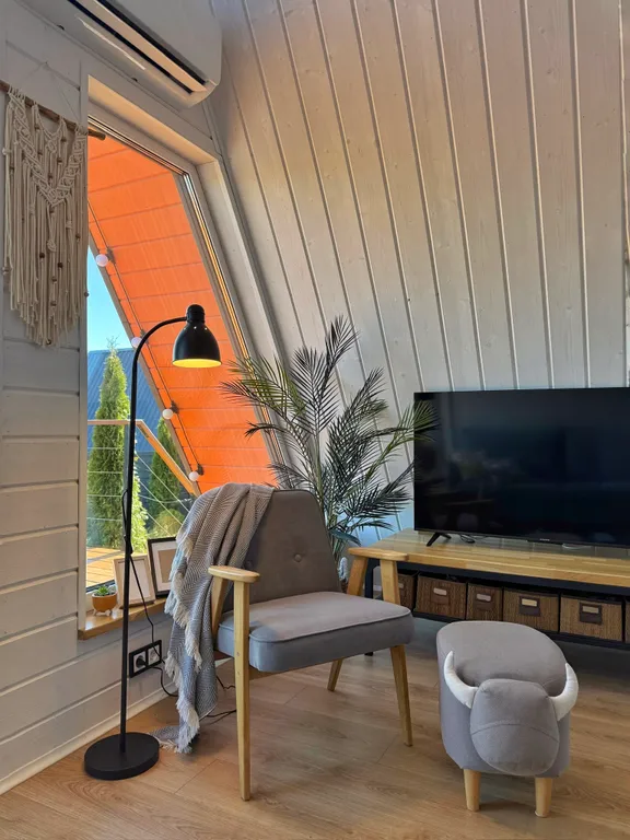 Стильный A-frame дом возле Балтийского побережья