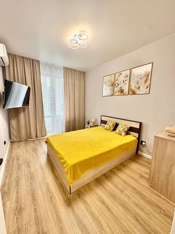 Квартира Квартира Евродвушка на набережной в жк Фонтаны — Краснодар