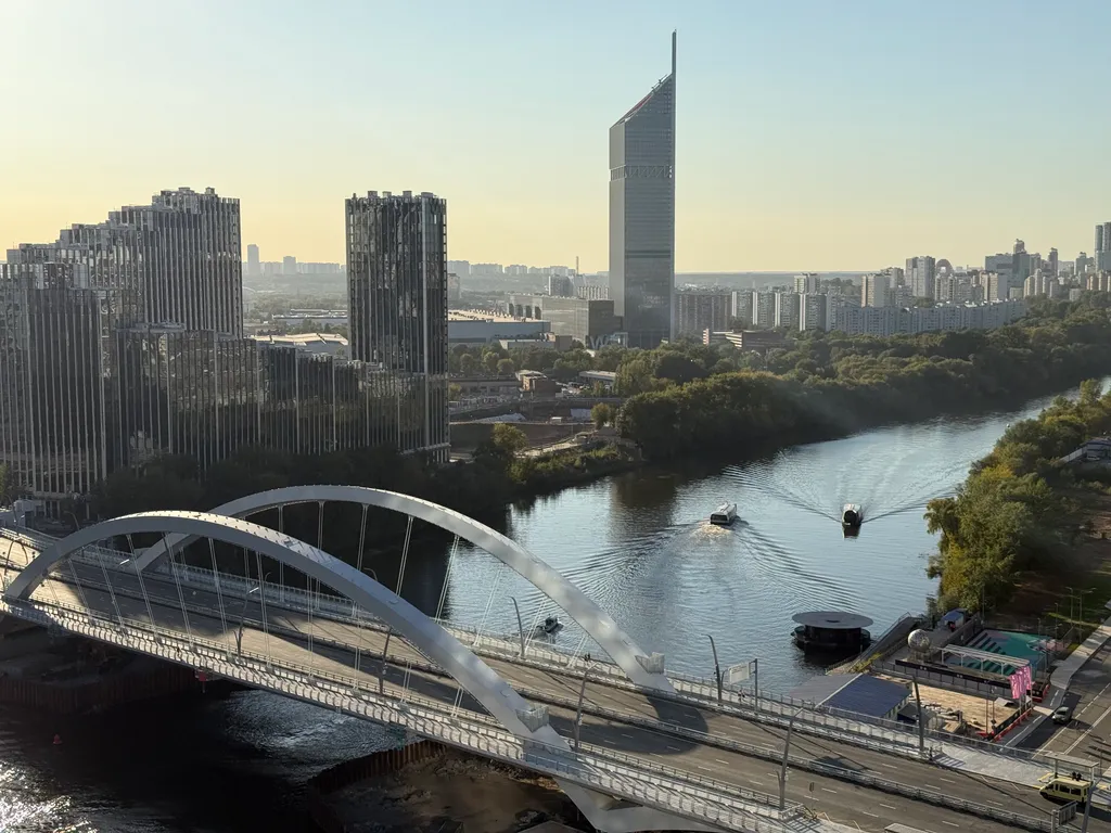 Квартира Квартира Дизайнерская евродвушка с видом на Москва-реку — Москва