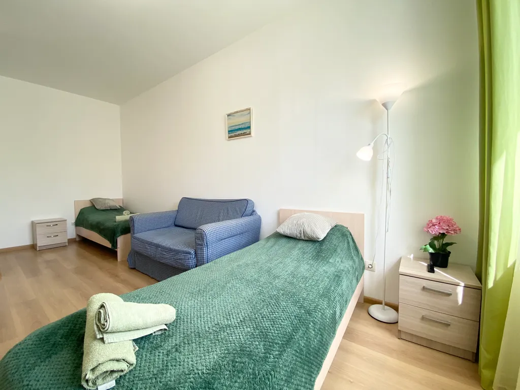 Квартира Комфортная квартира в новом доме в Курортном районе — Песочный