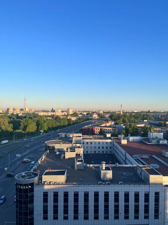Квартира с видом на центр города