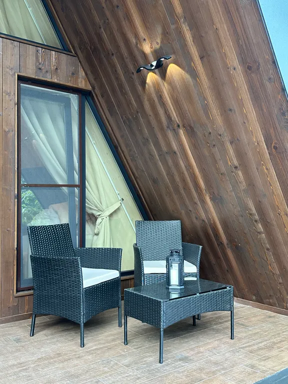 Коттедж Дом в стиле A-frame — Пластунка