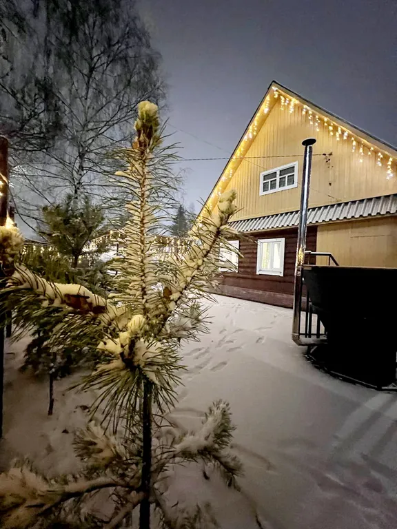 Дом с баней и чаном в городе