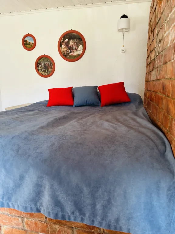 Дом с банным чаном и печью-лежанкой в горах