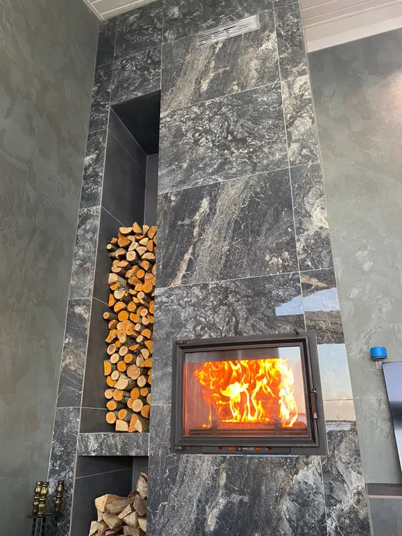 Luxury: Дом на озере с тремя спальнями, сауна и горячая купель