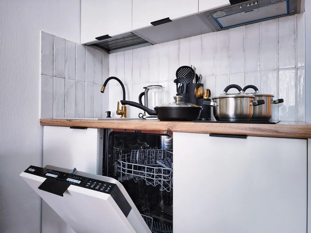 Новая уютная квартира с посудомойкой, отчетные документы