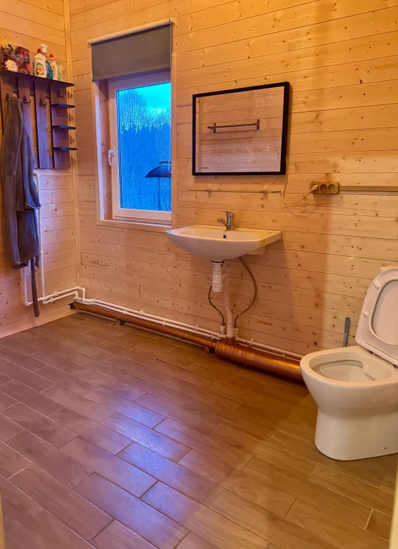 Коттедж Новый дом для отдыха с баней — Дмитровское