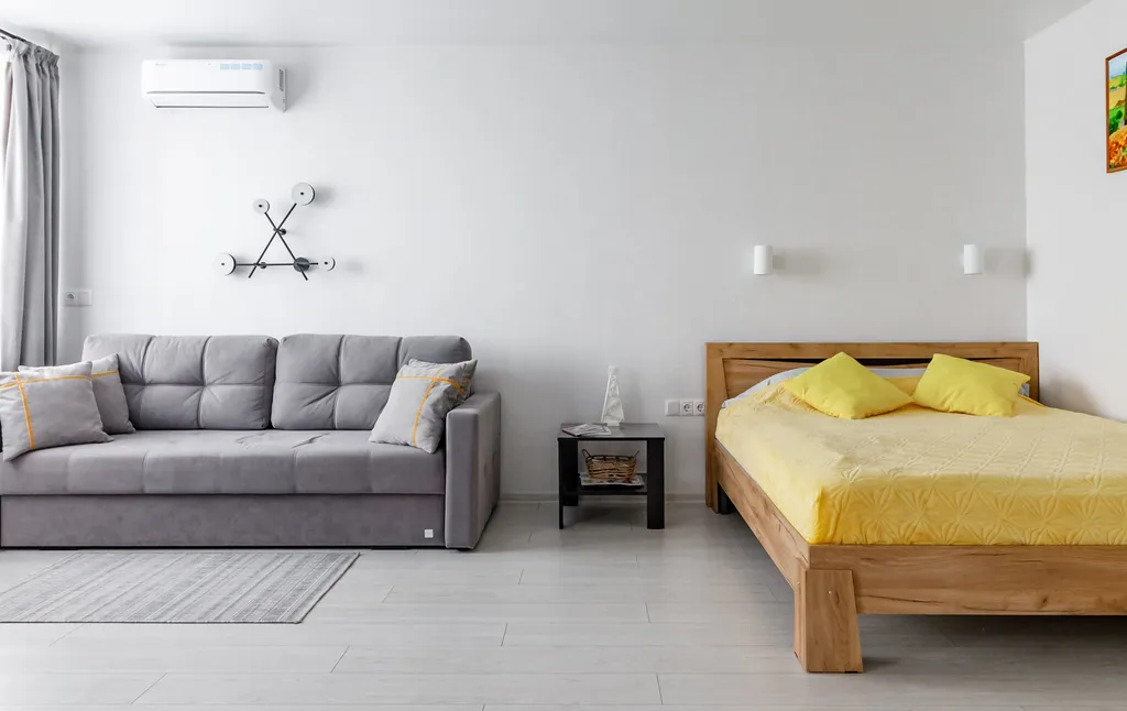 Светлая студия в 10-15 минутах до поющих фонтанов