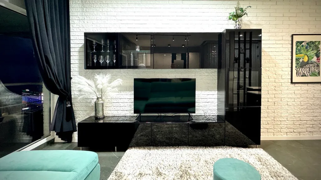 Квартира с дизайнерским ремонтом