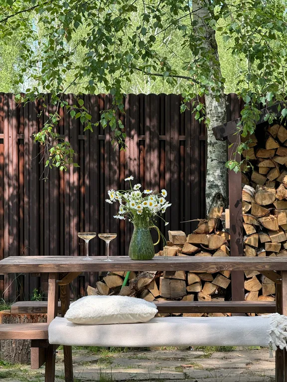 Коттедж Панорамный дом с сауной и чаном у заповедника — Семеновское