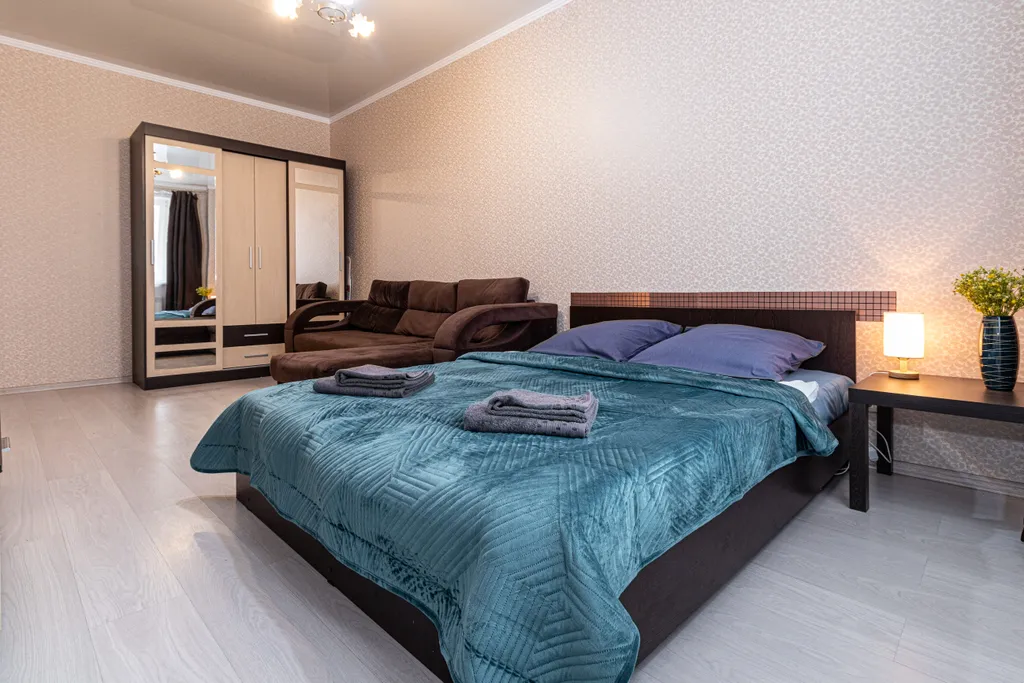 Квартира Уютная квартира с кофейней, пиццерией и магазинами во дворе — Краснодар