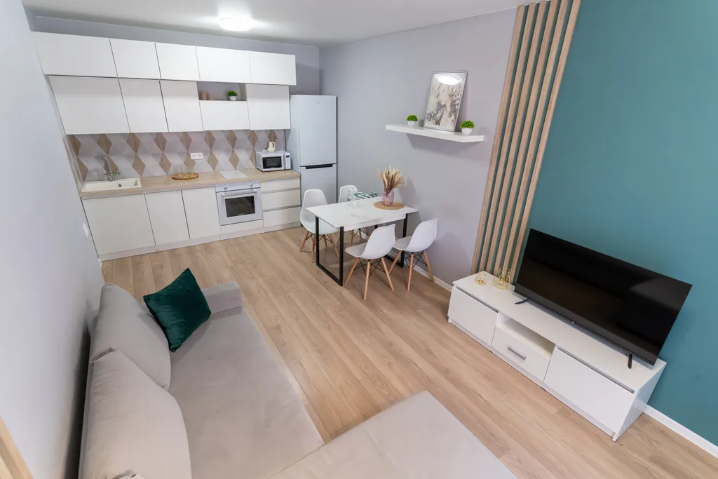 Стильная евротрёшка с двумя спальнями