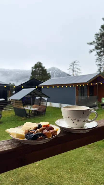 Шале с видом на горы