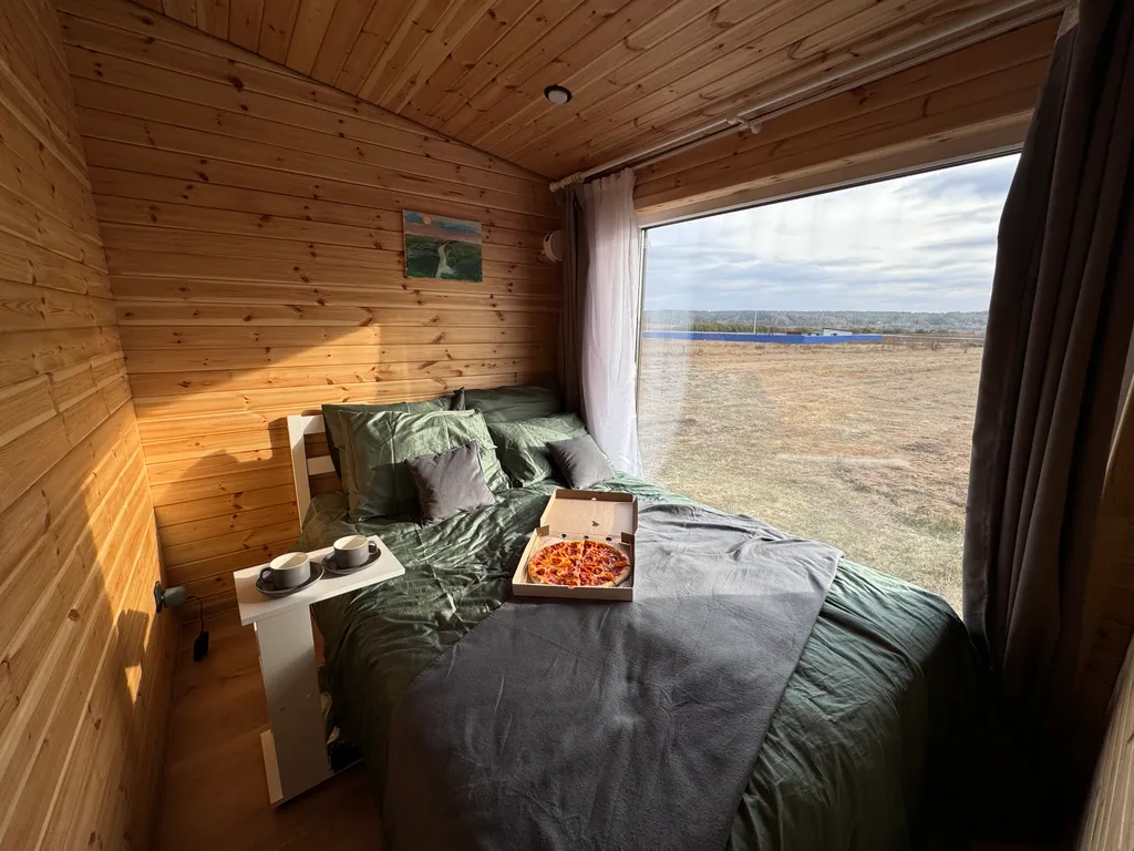 Модульный дом с панорамным видом