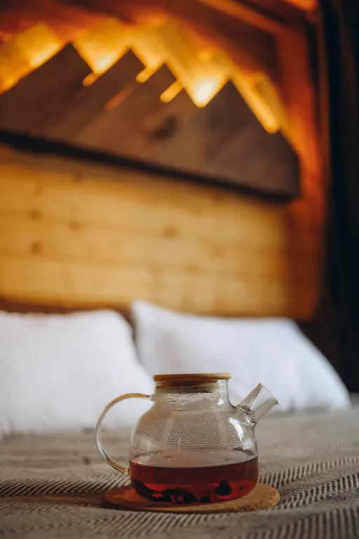 Семейный домик с отдельной спальней (эльбрус) горячая купель (платно)