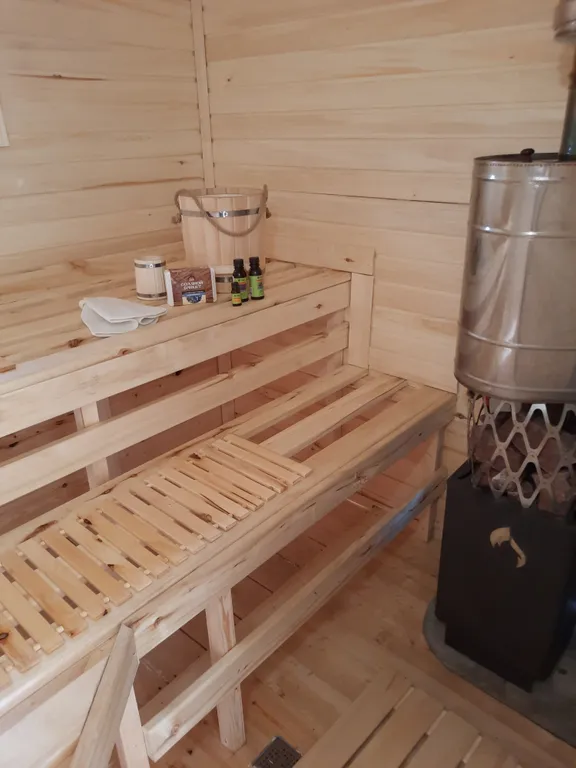 Уютный дом чан/ баня, закрытая территория для отдыха