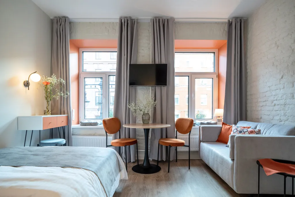 Квартира Квартира Улучшенная студия — Санкт-Петербург