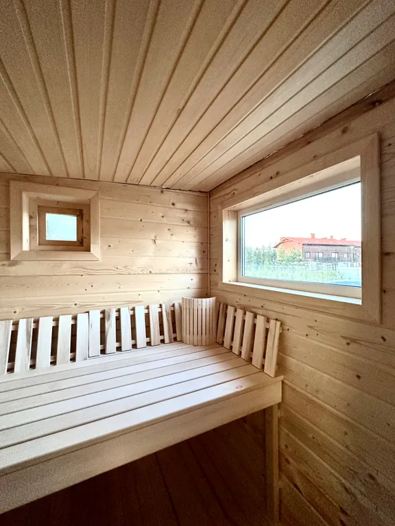 Коттедж Загородный дом с дровяной банькой из Пинтерест для семейного отдыха! — Капорки