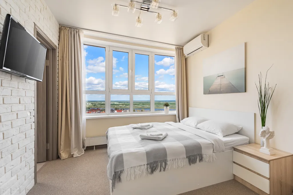 Квартира Видовые апартаменты Panorama с видом на Волгу — аренда посуточно в Нижний Новгород