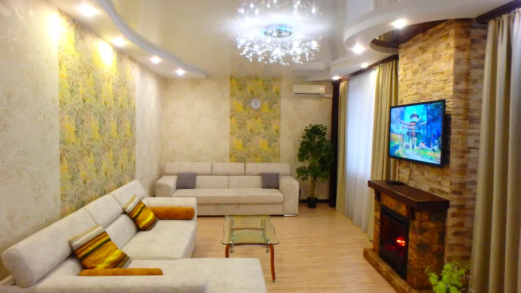 Элитная с джакузи и камином, центр, метро, парк, аква-парк, зоопарк, тцаура