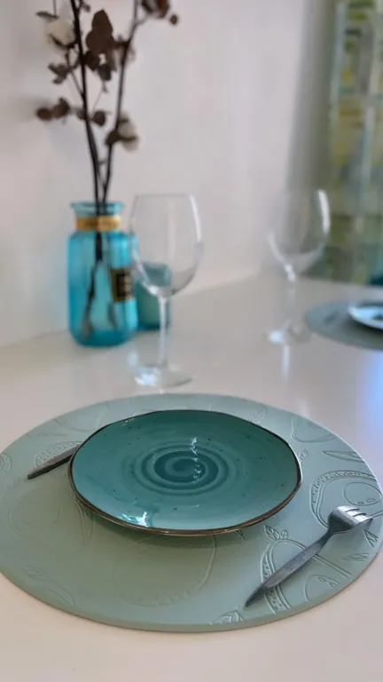 Шикарная квартира с современным ремонтом в цвете Тиффани